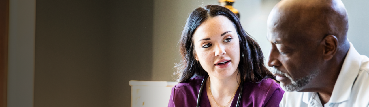 Healthcare professional and patient